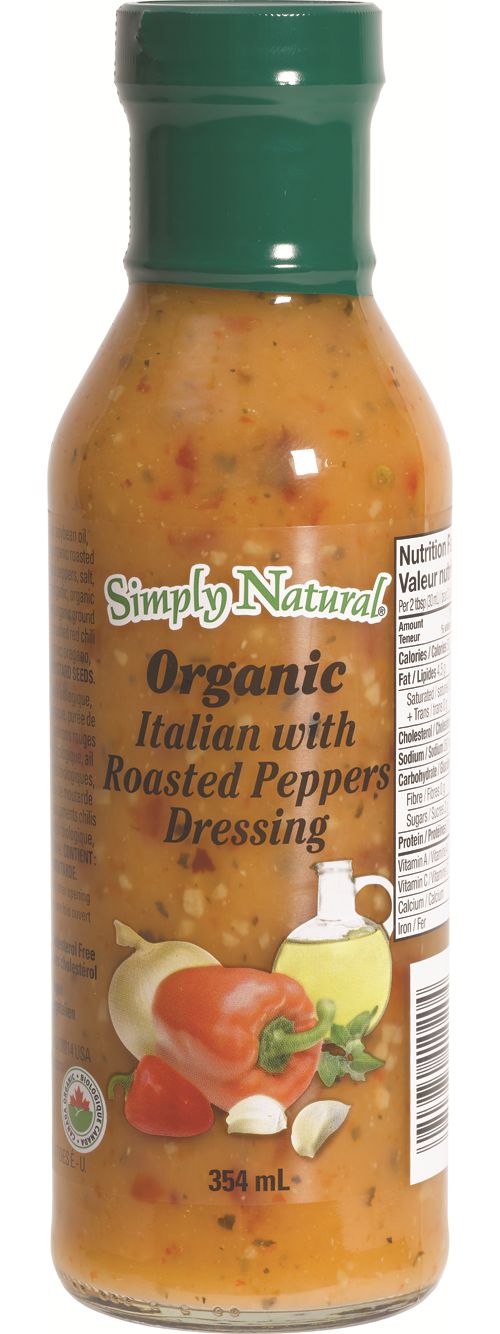 Simply Natural Organic Italian with Roasted Peppers ...