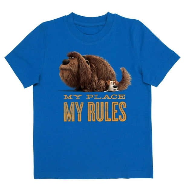 T-shirt à manches courtes pour garçons The Secret Life of Pets