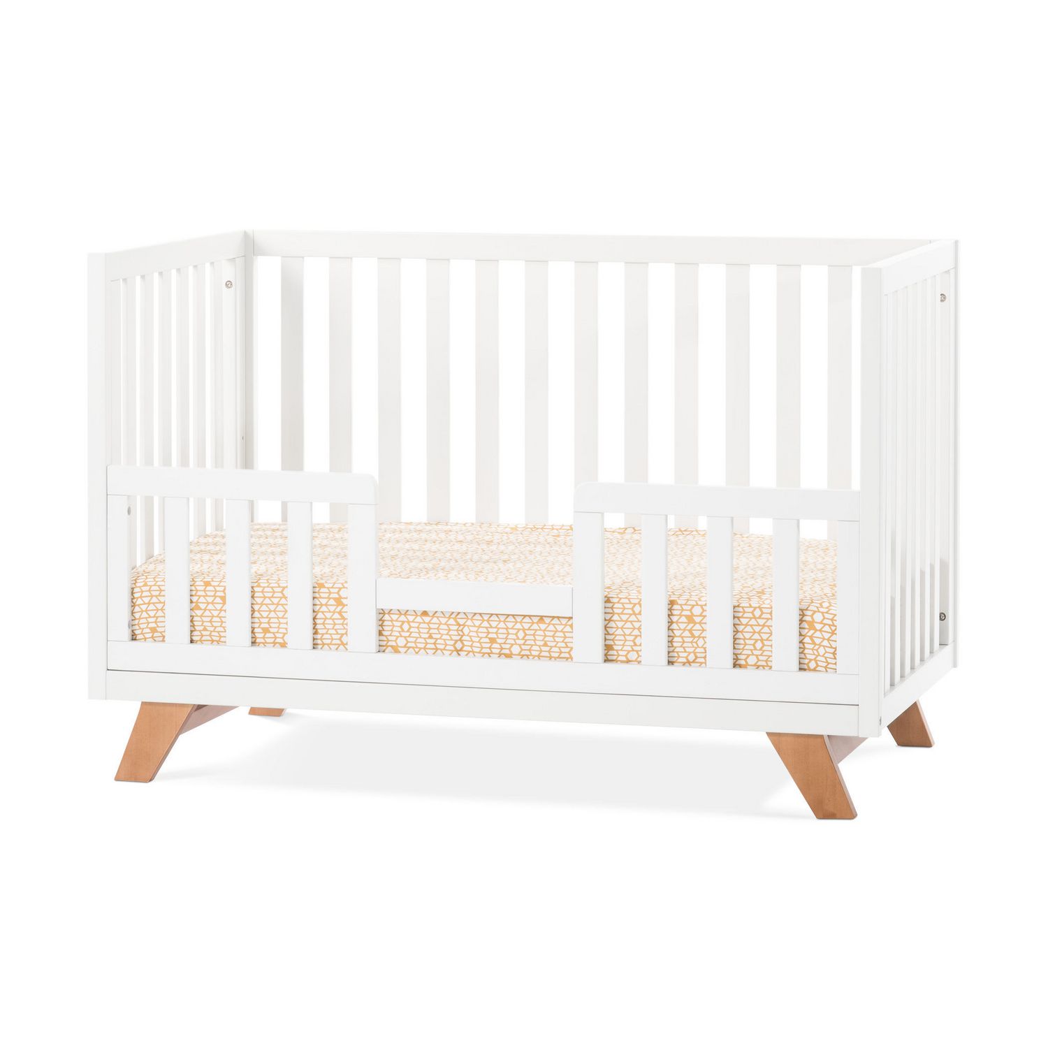 child craft crib toddler rail