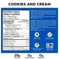 thumbnail image 3 of Revolution Nutrition, Iso Whey, Protein Powder 6LB, 100% Isolate Protein, 82 Servings, Lean Muscle Formula, Low Carb, Gluten Free, Cookies & Cream, 3 of 8