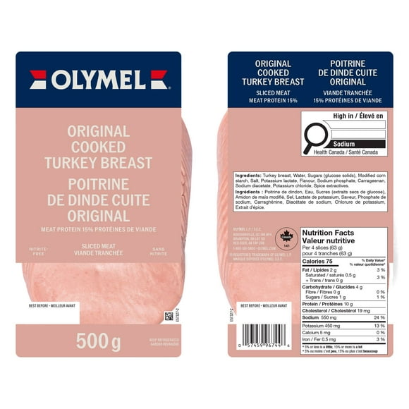 Olymel Smoked Turkey, Smoked Turkey
