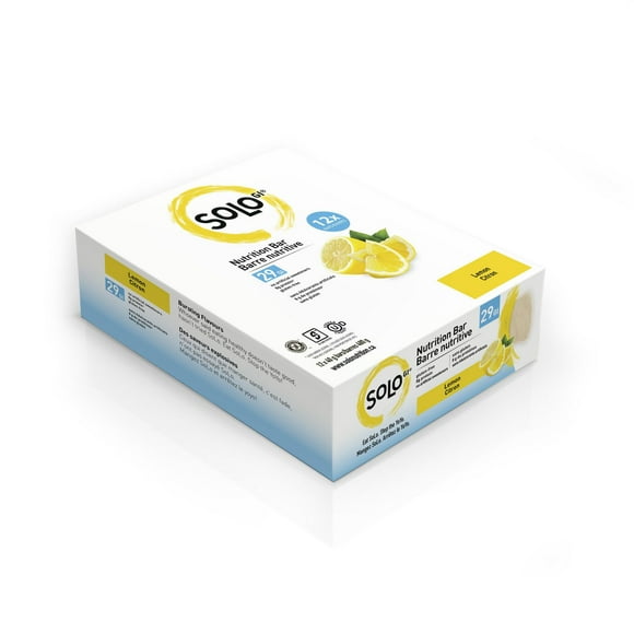 Lemon SoLo GI® Low Glycemic Nutrition & Energy Bar