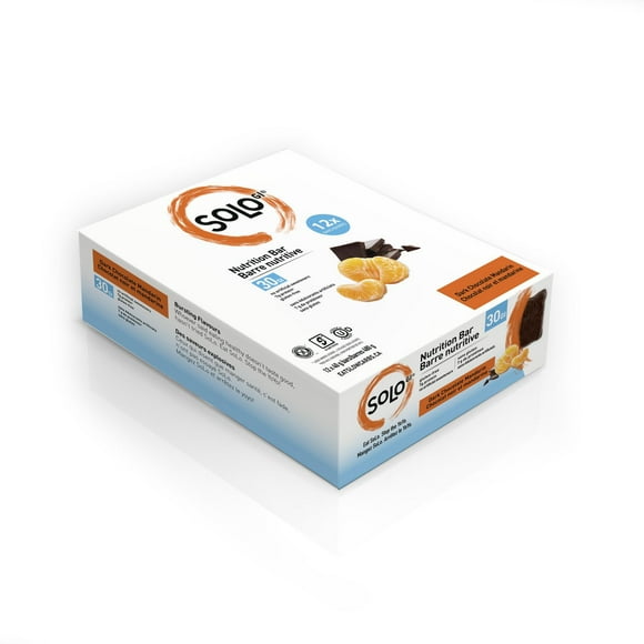 Dark Chocolate Mandarin SoLo GI® Low Glycemic Nutrition & Energy Bar