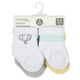Socquettes de George baby pour bébé paquet de 4 jaune et gris – image 2 sur 2