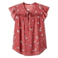 thumbnail image 1 of Iyla Women's Flutter Sleeve Blouse, 1 of 6