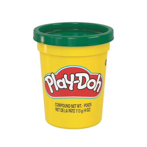 Play-Doh, pot individuel de pâte à modeler vert foncé de 112 g À