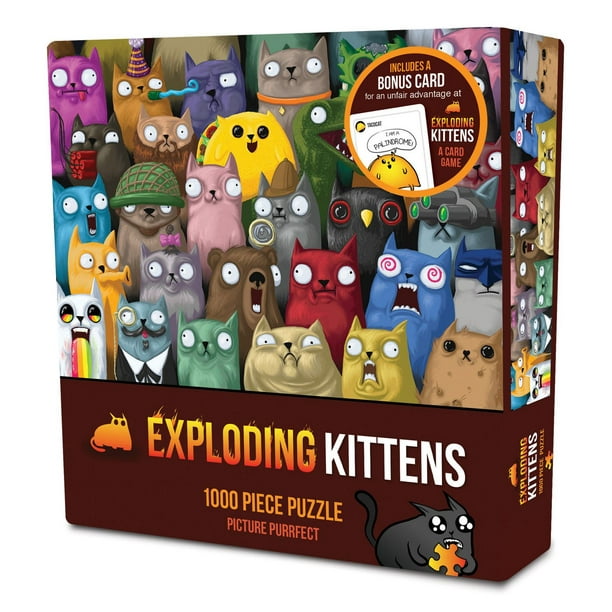 Exploding Kittens: Photo Purrfect 1000pc Puzzle