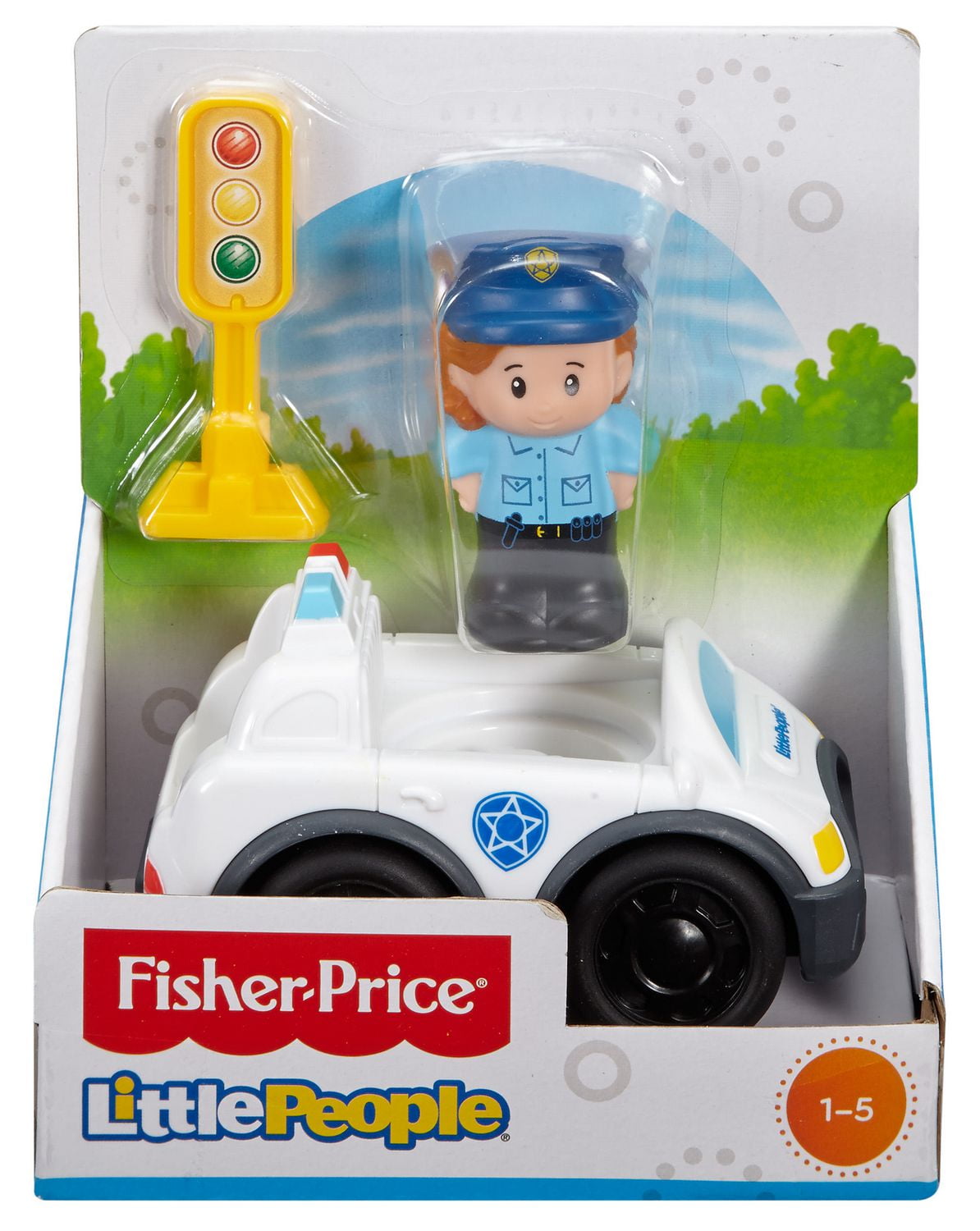 Little people store police car