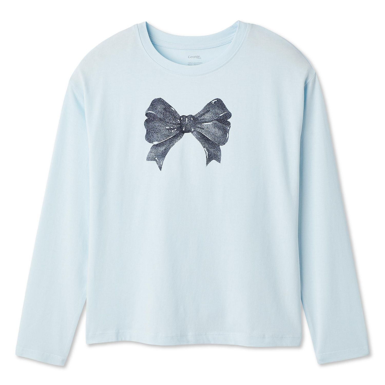 George Girls' Graphic Long Sleeve Tee