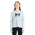 thumbnail image 1 of T-shirt à manches longues avec imprimé graphique George pour filles, 1 of 6