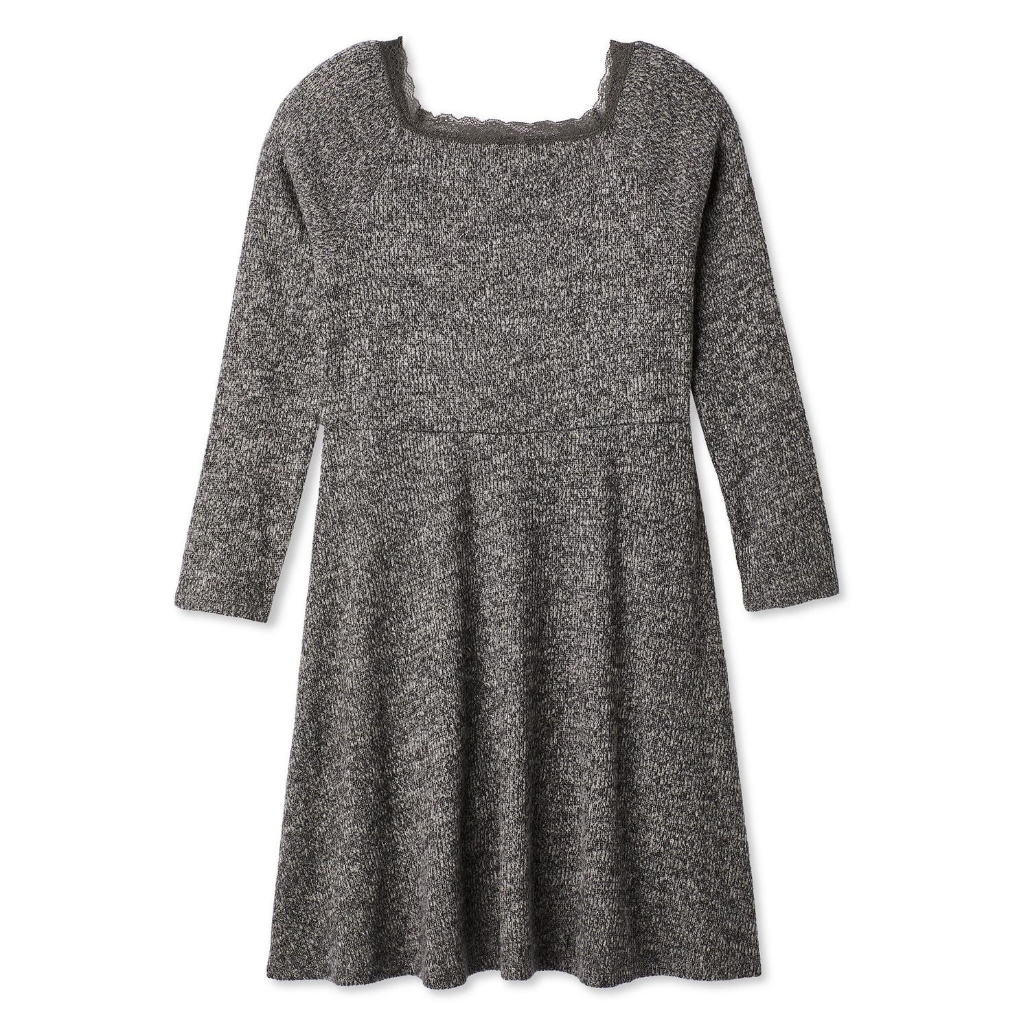 Robe patineuse avec garniture en dentelle George pour filles