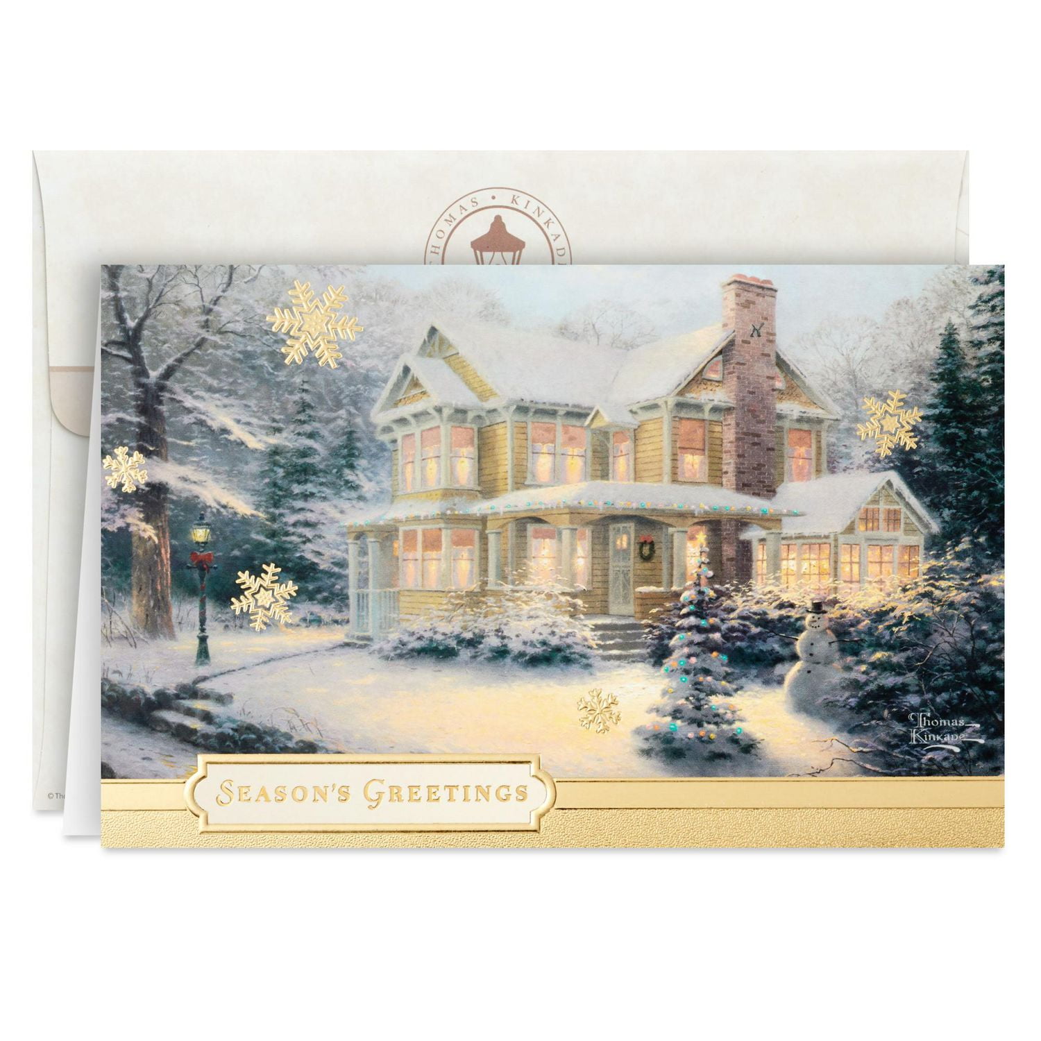 Connections From Hallmark Thomas Kinkade Victorian House Boxed ...