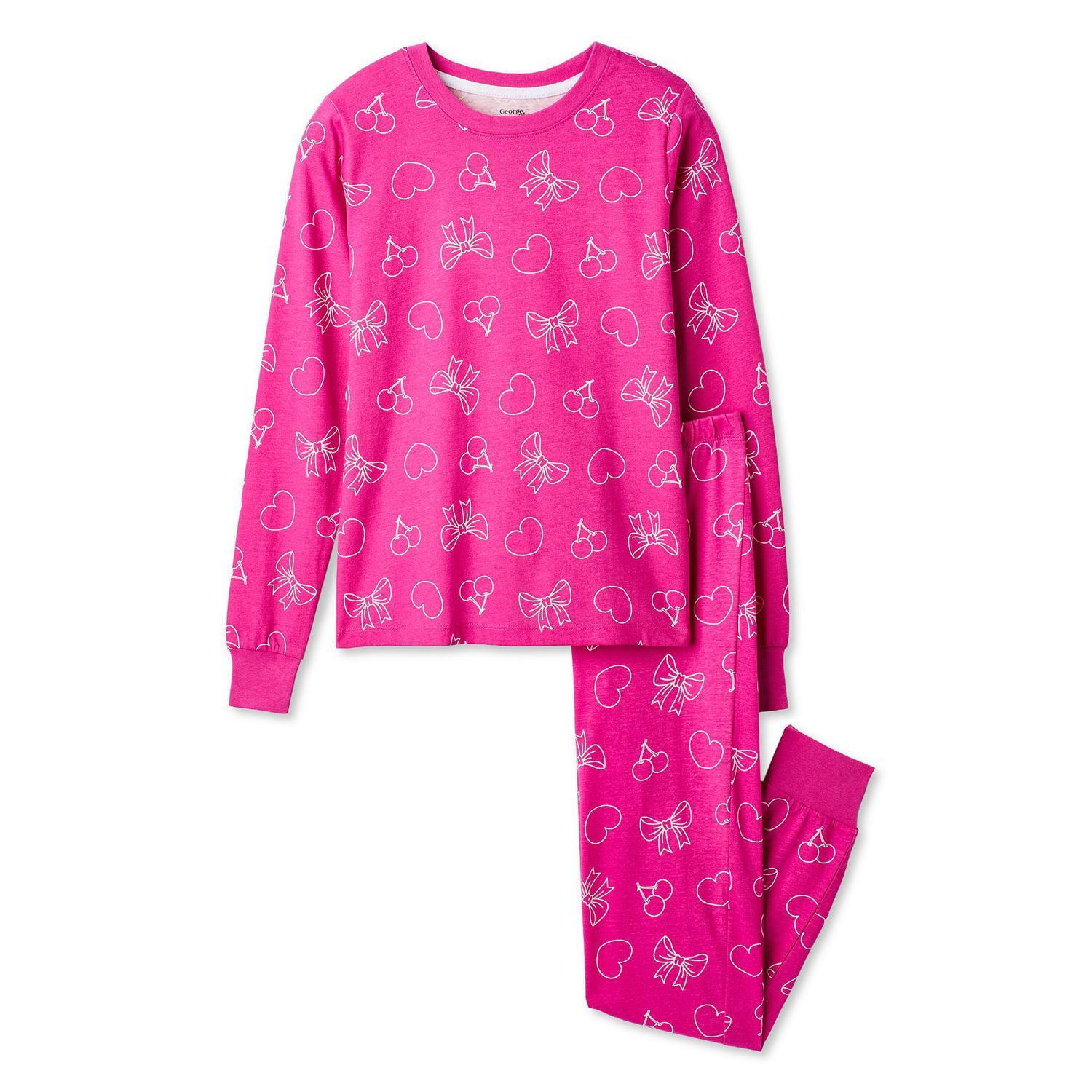 George Girls' Two Piece Pajama Set