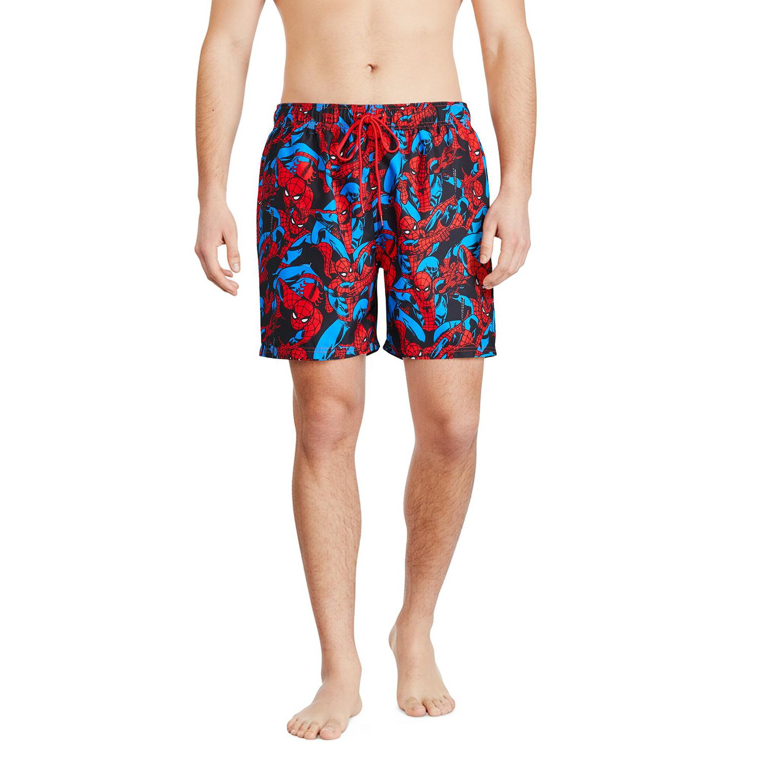 Marvel Men's Spider-Man Swim Trunk