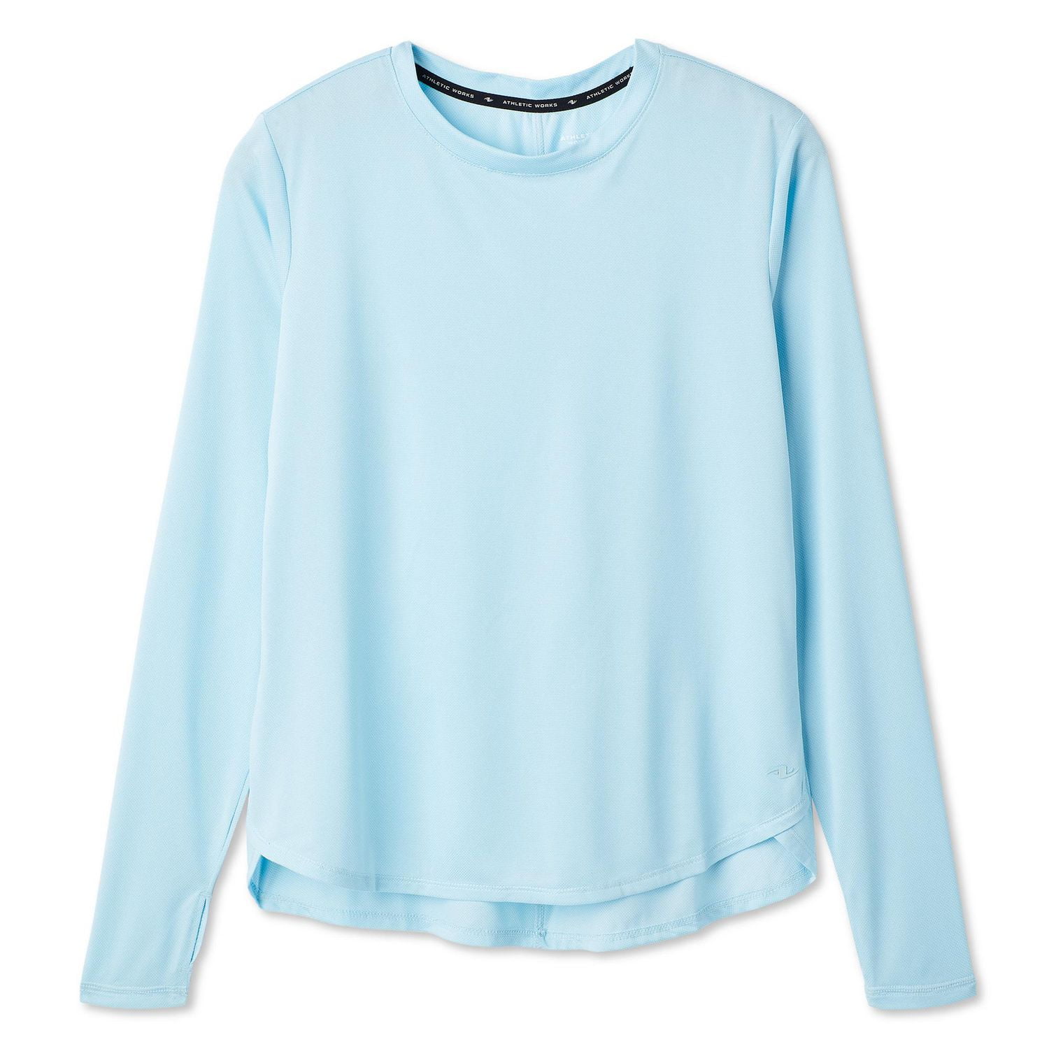 T-shirt à manches longues Athletic Works pour femmes