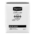 thumbnail image 3 of Depend Silhouette Incontinence Underwear for Women, Maximum Absorbency, Black (Small and Medium), 3 of 6