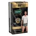 thumbnail image 4 of Depend Real Fit Incontinence Underwear for Men, Maximum Absorbency (Small/Medium and Large/Extra Large), 4 of 6