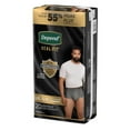 thumbnail image 3 of Depend Real Fit Incontinence Underwear for Men, Maximum Absorbency (Small/Medium and Large/Extra Large), 3 of 6