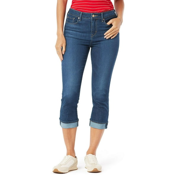 Signature by Levi Strauss & Co.™ Women's Mid Rise Capri Jeans