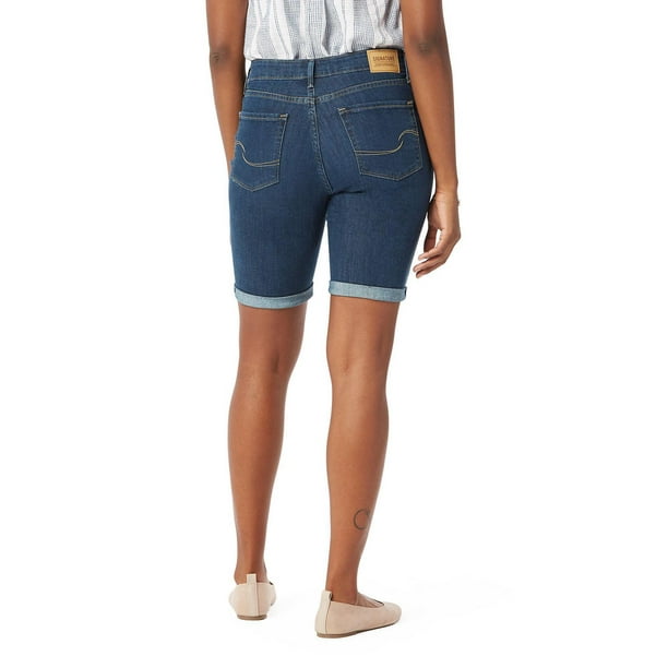 Signature by Levi Strauss & Co.™ Women's Mid Rise Bermuda Shorts 