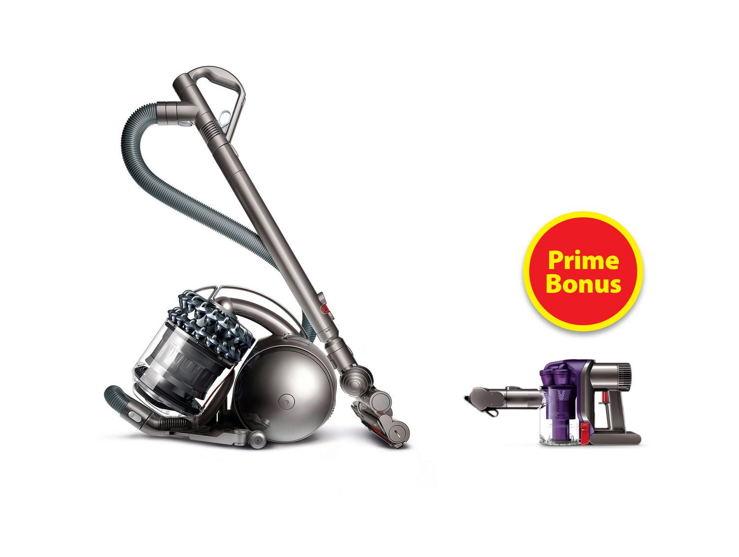 Dyson DC78 TH Canister Vacuum Cleaner with Bonus DC34 Handheld