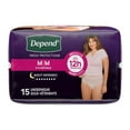 thumbnail image 4 of Depend Night Defense Adult Incontinence Underwear for Women, Overnight, Blush, S-XL, 4 of 6