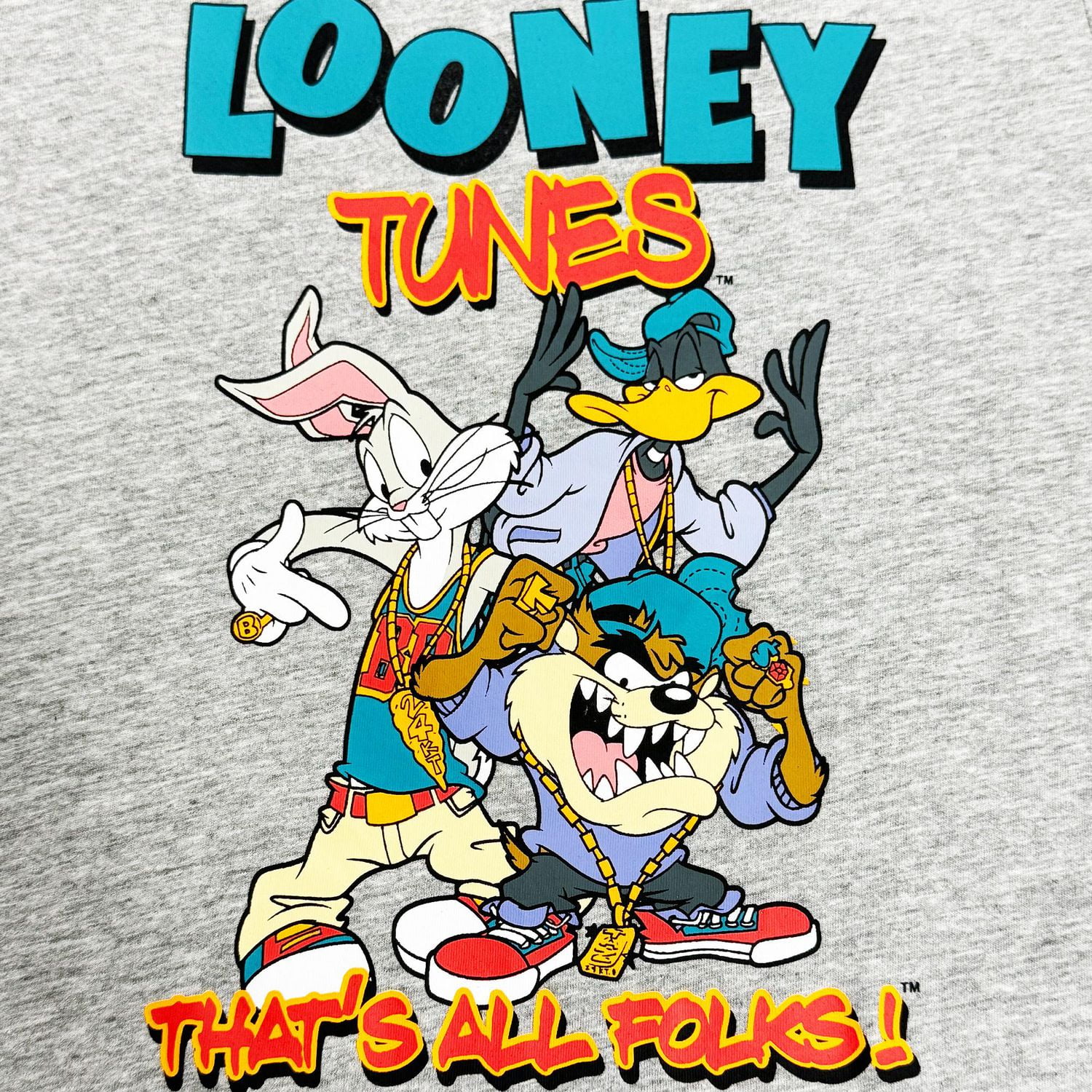 T-shirt à manches courtes du groupe Looney Tunes Tailles: TP-TG