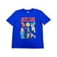 T-shirt à manches courtes Legendary Seven pour garçons de la Justice League Tailles: TP-TG – image 2 sur 4
