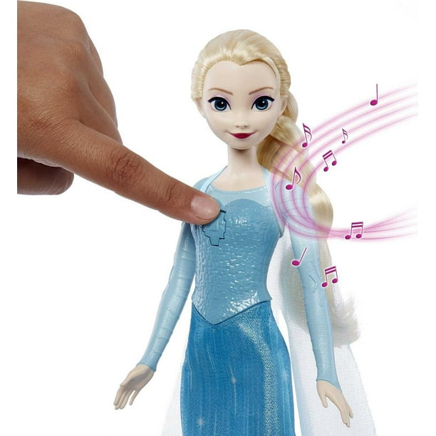 Acheter Poupée Reine des Neiges Elsa robe de princesse mattel F1411