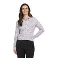 thumbnail image 1 of Chaps Women's Long Sleeve Stretch Button Down Shirt, 1 of 2