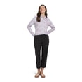 thumbnail image 2 of Chaps Women's Long Sleeve Stretch Button Down Shirt, 2 of 2