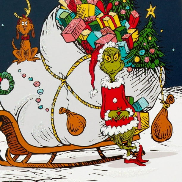 Exclusif Dr Seuss Comment le Grinch a volé Noël Poupée pouf en