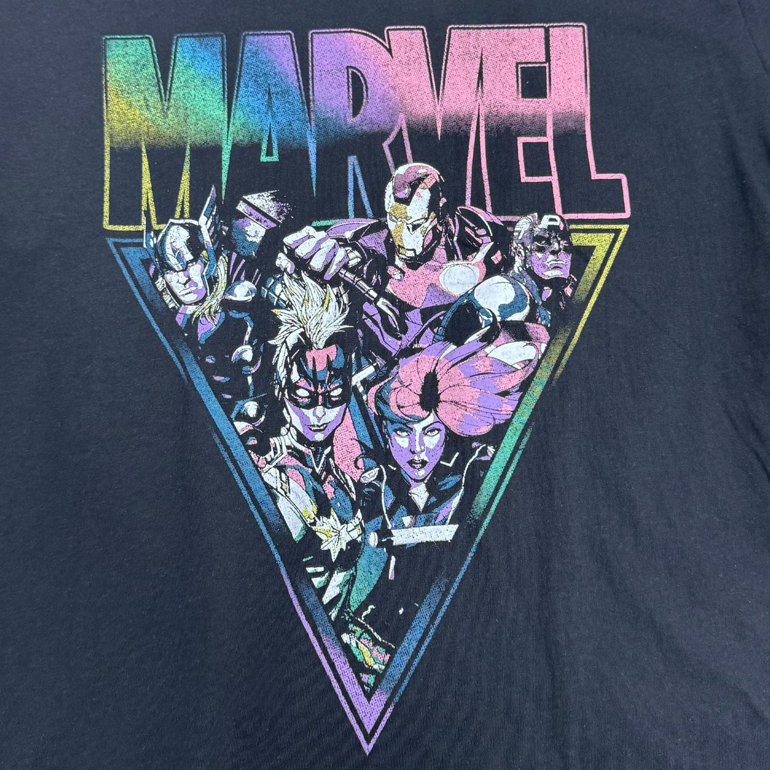 Marvel Ladies Avengers Short Sleeve T-Shirt, Sizes: XS-XL