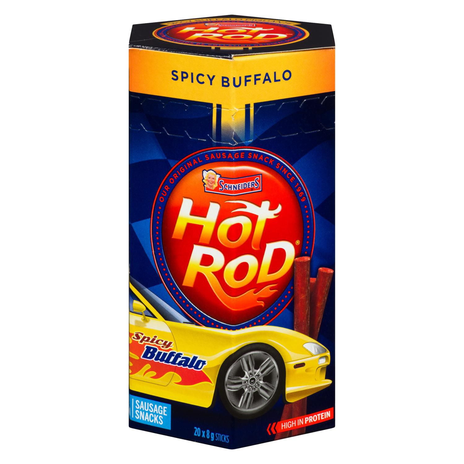 Schneiders Hot Rods Spicy Buffalo Sausage Snacks Walmart Canada