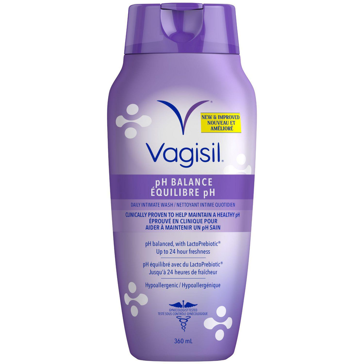 Nettoyant intime quotidien Vagisil Équilibre pH