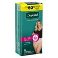 thumbnail image 3 of Sous-vêtement d’incontinence Depend Fresh Protection pour femmes, degré d’absorption maximal, couleur rosée, P-TTG, 3 of 6