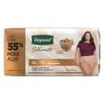 thumbnail image 2 of Culottes d’incontinence Depend Silhouette pour femmes, absorption maximale, G, rose, emballage de 20, 2 of 6