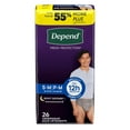 thumbnail image 4 of Sous-vêtements d’incontinence Depend Night Defense pour hommes, nuit, P/M - TG, gris, 4 of 6