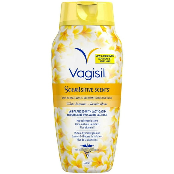 Vagisil Scentsitive Scents White Jasmine Daily Intimate Wash, 360ml
