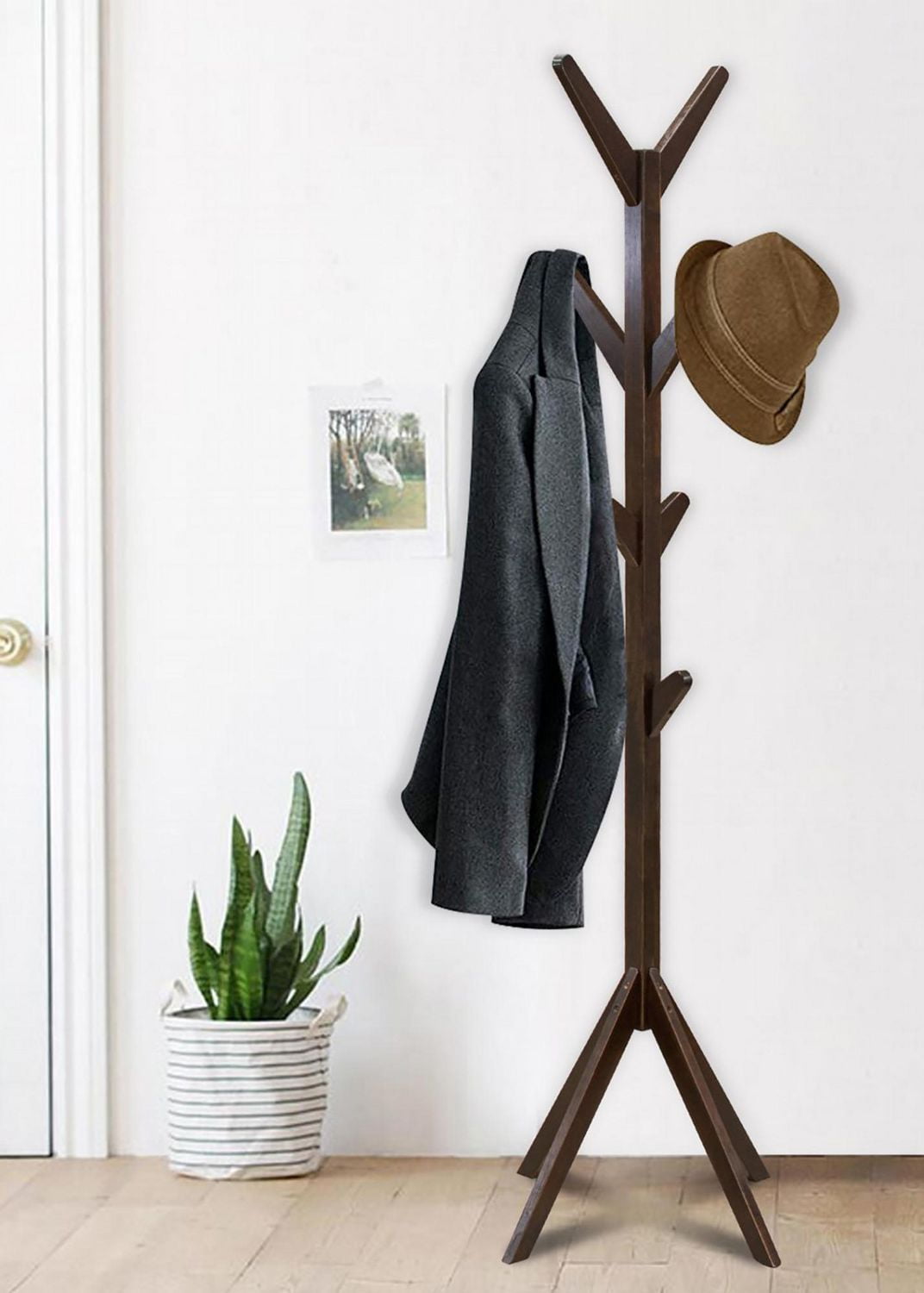 Solid Wood Coat Rack Canada Tradingbasis