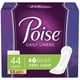 Poise Incontinence Panty Liners, Very Light Absorbency, 44 - 48 Liners - image 1 of 6