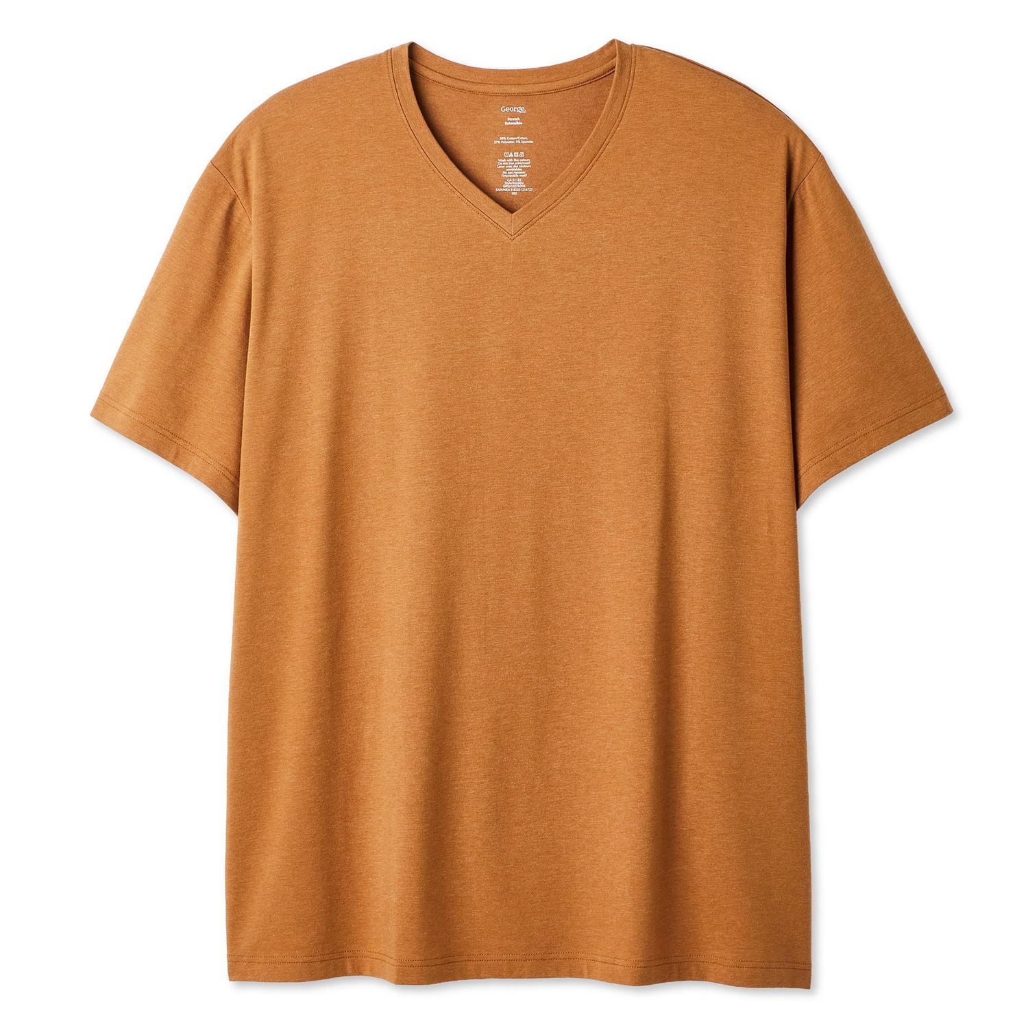 George Big Men's Stretch V-Neck T-Shirt