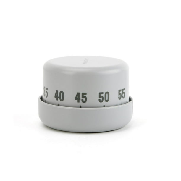 Mainstays ABS Mechanical Timer with Black Numbers - White - 1 Each