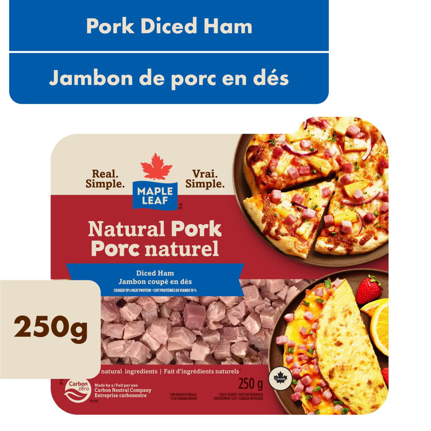 Maple Leaf Natural Pork Diced Ham Walmart Canada