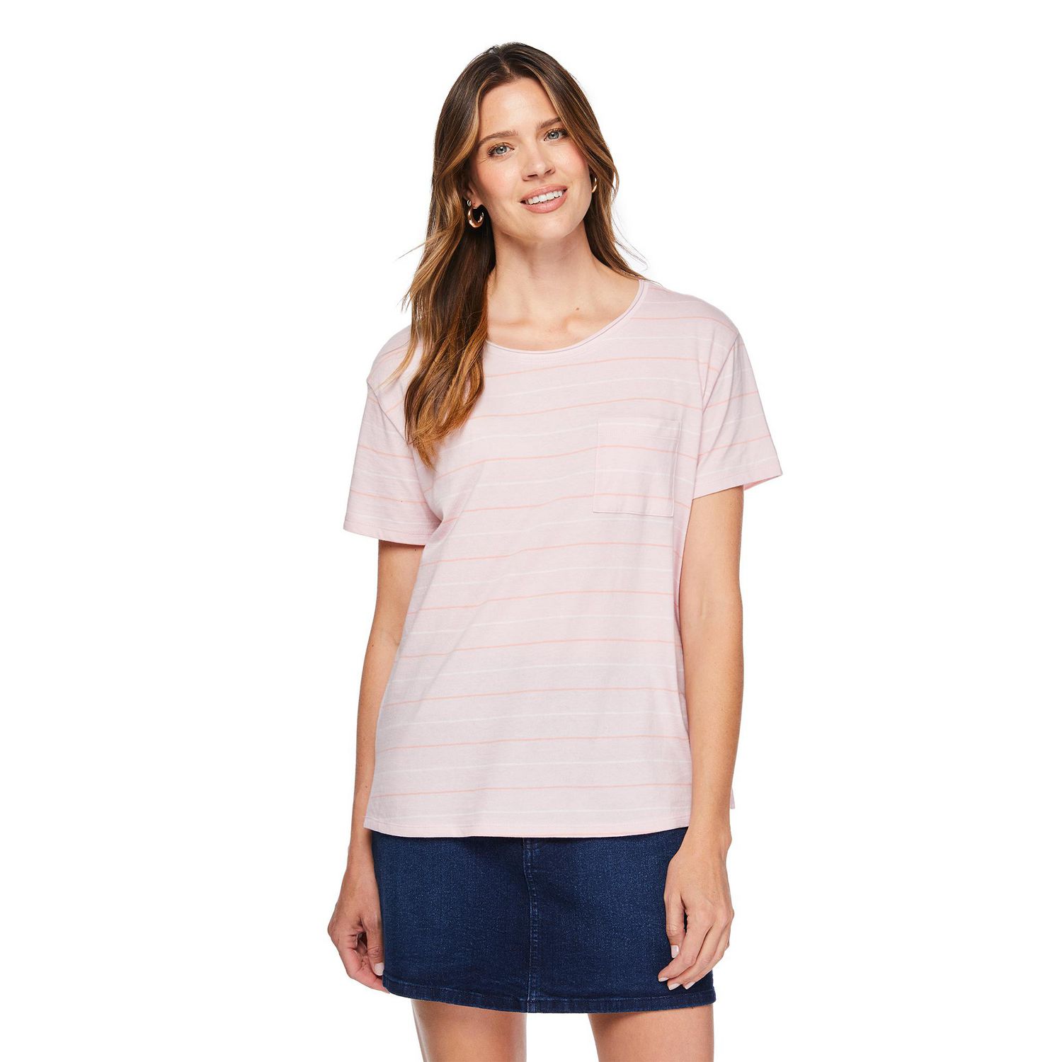 T-shirt à pochette George pour femmes