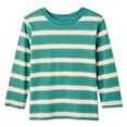 thumbnail image 1 of T-shirt rayé à manches longues raglan George pour petits garçons, 1 of 2