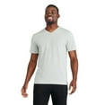 thumbnail image 1 of T-shirt extensible avec encolure en V George pour hommes, 1 of 6