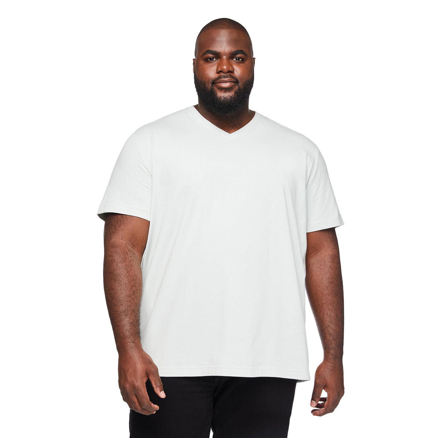 George Big Men's Stretch V-Neck T-Shirt
