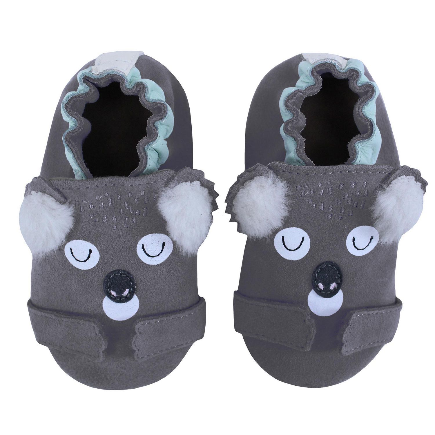 Robeez - Baby, Infant, Toddler - Soft Sole Leather Shoes with Suede ...