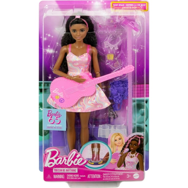 Barbie 65th Anniversary Careers Pop Star Doll & 10 Accessories